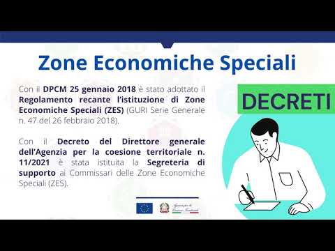 ZES Zone Economiche Speciali