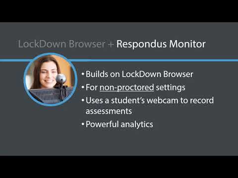 Preparing an Exam for Use with Respondus Monitor and LockDown Browser