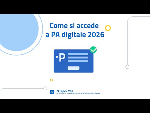 Come si accede a PA digitale 2026