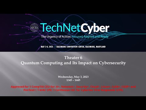 Quantum Computing and Its Impact on Cybersecurity (Audio Only)