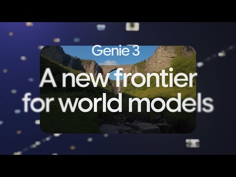 Genie 3: Creating dynamic worlds that you can navigate in real-time