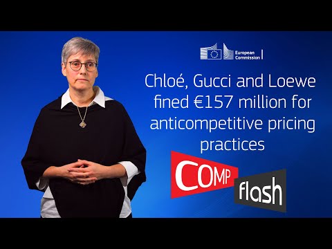COMP Flash | Gucci, Chloé &amp; Loewe fined 157 € million for anticompetitive pricing practices