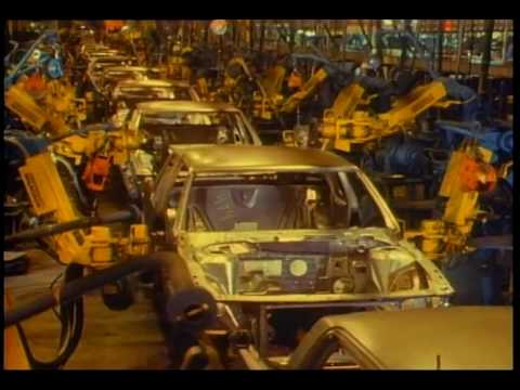 Robotic Assembly at GM 1990s
